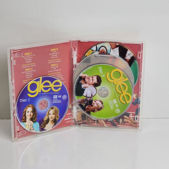 Glee  Musical TV Show (6 Disc Set) w/ Mark Salling The Complete First Season DVD - Picture 5 of 8